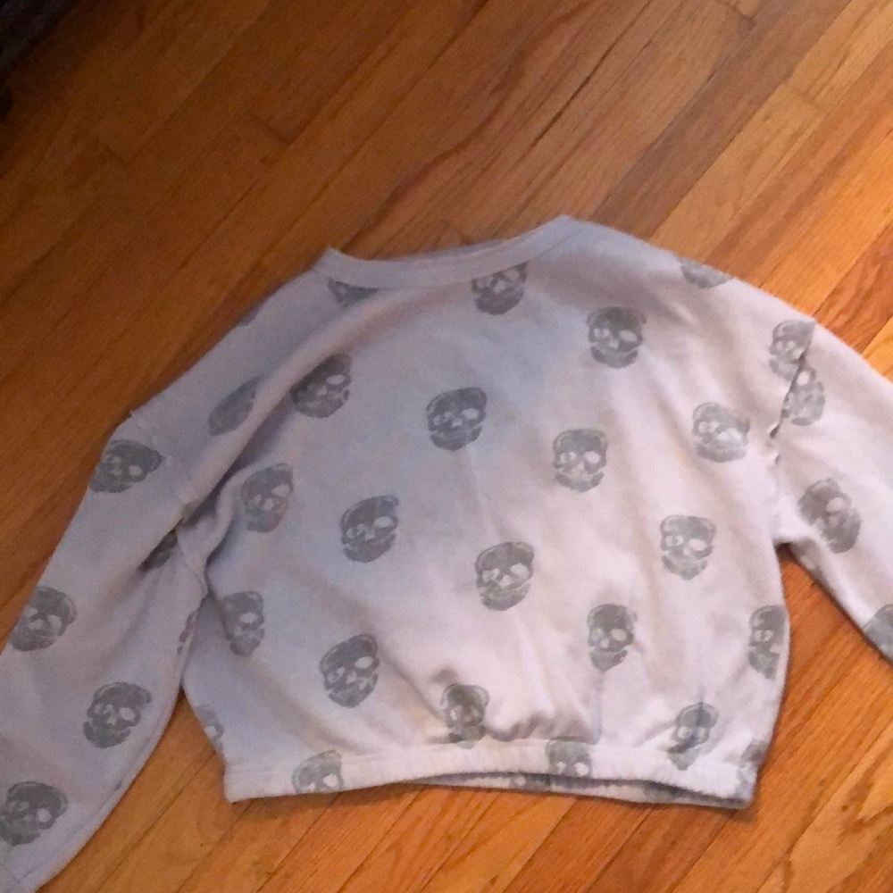 Vintage Havana Purple Skeleton Crewneck